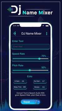 DJ Name Mixer Plus - Mix Name to Song 4 تصوير الشاشة