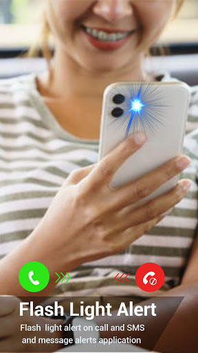 Flash Alert-LED flash on call screenshot 1