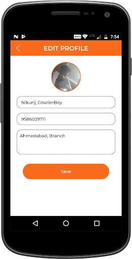 HP Courier Boy App screenshot 5