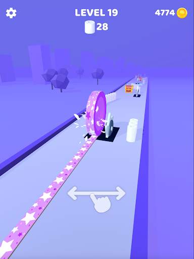 Paper Line - Toilet paper game स्क्रीनशॉट 11