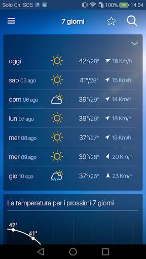 freemeteo screenshot 2