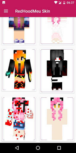 RedHoodMeu Skins for Minecraft PE screenshot 3