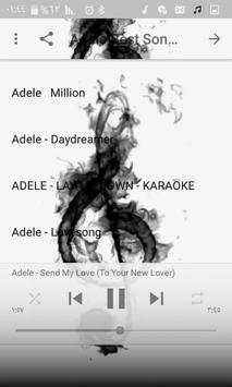 Adele Best Songs 5 تصوير الشاشة