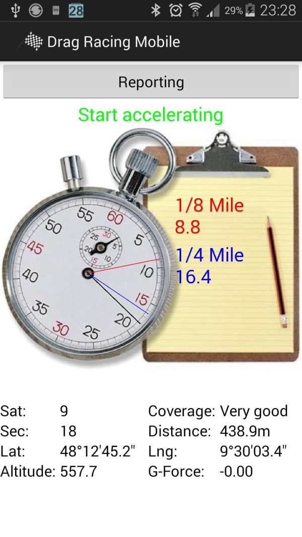 Drag Racing Mobile screenshot 2