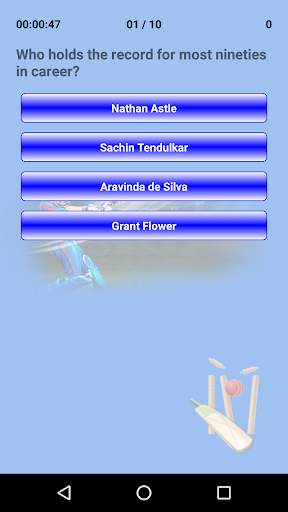 Cricket Quiz screenshot 1