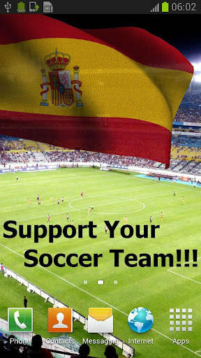Spain Flag Live Wallpaper screenshot 1