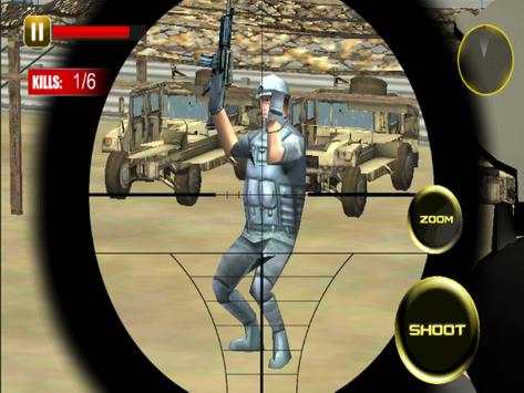 Desert Militer Sniper Perang screenshot 20