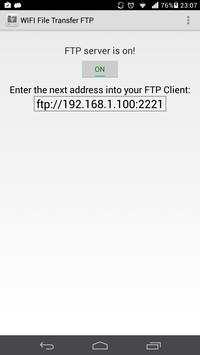 WiFi File Transfer FTP screenshot 2