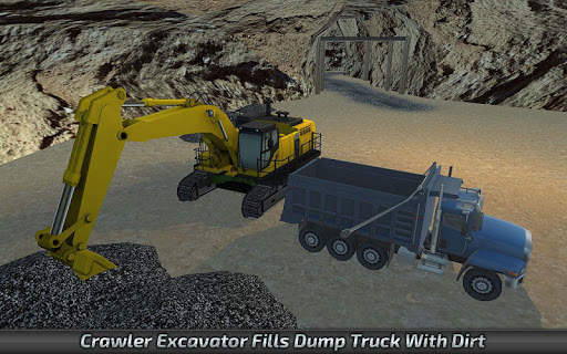 Excavator & Loader: Dump Truck Game screenshot 1