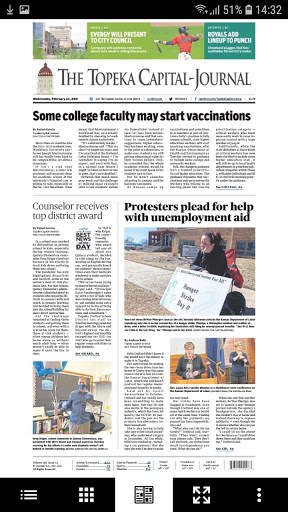 Topeka Capital-Journal Print Edition 1 تصوير الشاشة