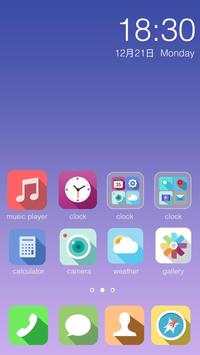 Default theme for ABC launcher screenshot 1