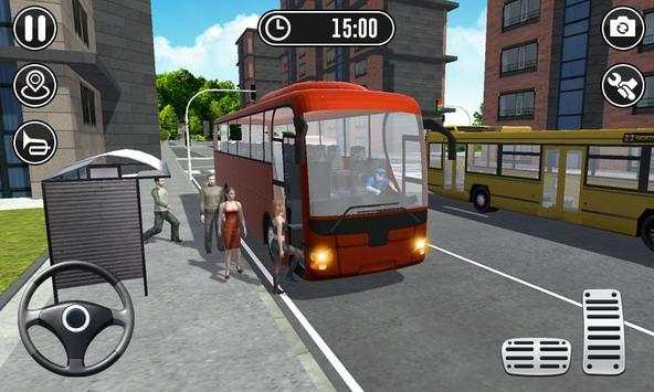 Real Bus Driver 3D - Coach Bus Driving Games 2019 screenshot 2