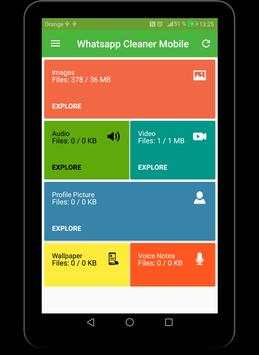 Cleaner whatsapp Mobile screenshot 5