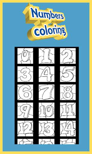 Disegni da colorare - Numeri screenshot 5