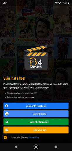 B4Movies - Free Malayalam Movies App screenshot 1