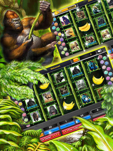Gorilla King Slots Jungle screenshot 2