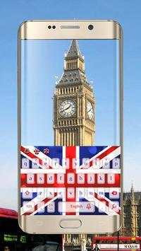 UK Flag Keyboard screenshot 1