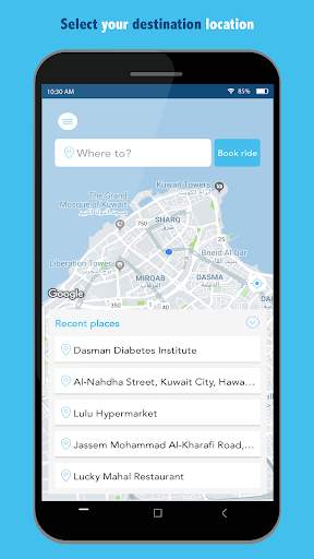 Talyaa - Taxi Booking App screenshot 2