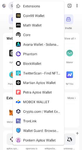 Mises Browser screenshot 2