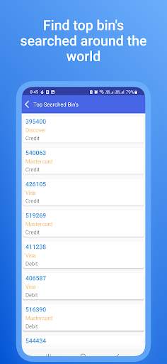 Cards Information Finder screenshot 3