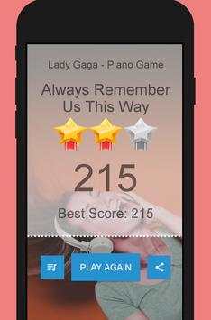 Lady Gaga Piano Game screenshot 4