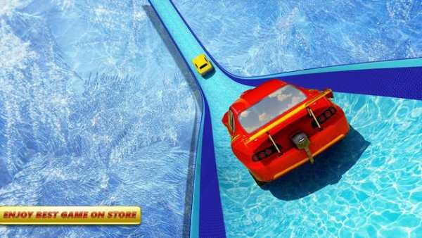 Impossible Stunts Car Mega Ramp Ice Racing screenshot 4