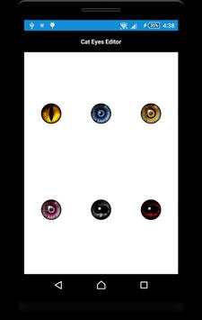 Cat Eye Photo Editor Tiger Eye 3 تصوير الشاشة