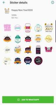 New Year Sticker for Whatsapp - WAStickerApps screenshot 6