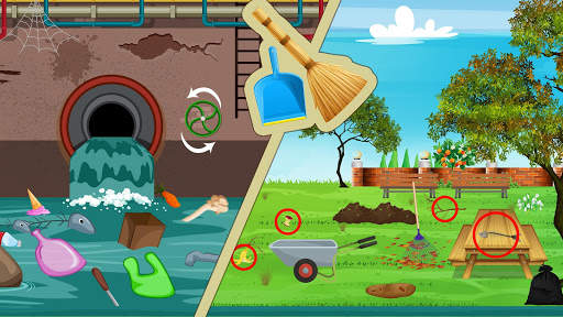 My Home Town Cleaning: City Cleanup Story screenshot 2