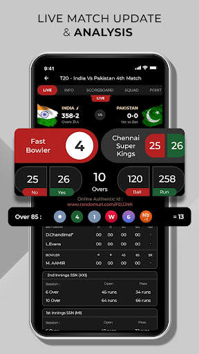 Cricket Bazaar - Live Line screenshot 2
