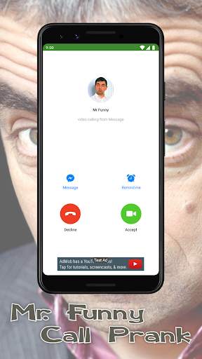 Mr Funny Fake Video Call screenshot 2