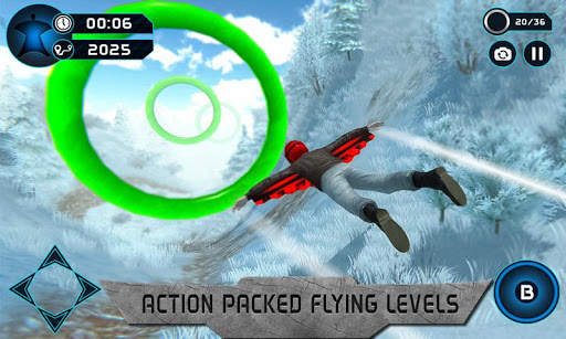 Wingsuit Simulator - Sky Flying Game screenshot 8