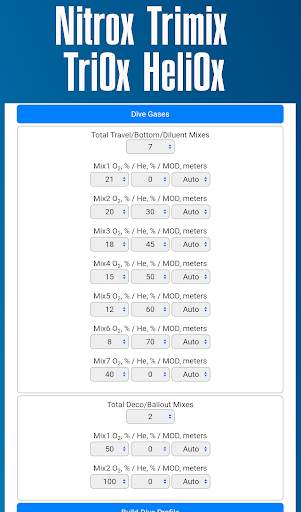 DiveProMe Scuba Diving Planner screenshot 12