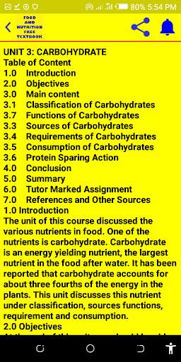 FOOD AND NUTRITION FREE TEXTBOOK screenshot 4