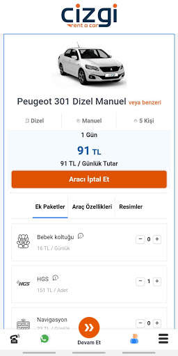 Cizgi Rent A Car - Araç Kiralama screenshot 5