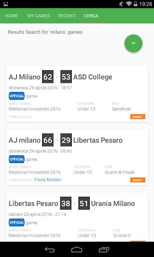 My LiveScore - Social Basket screenshot 10
