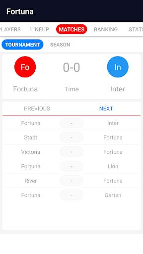 Tournament App 6 تصوير الشاشة