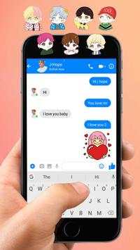 BTS idol messenger - BTS Messenger screenshot 3
