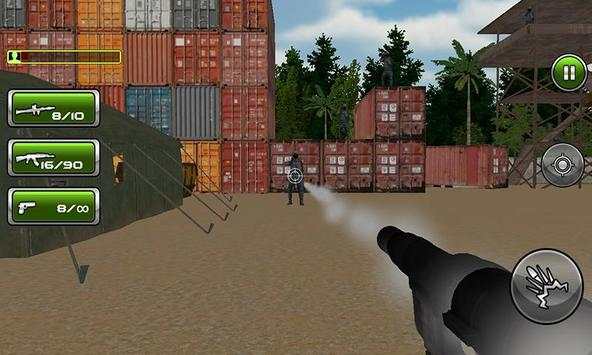 Komando Sniper Shooter-3D War screenshot 7
