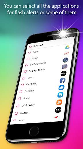 Flash on Call and SMS, Call Flash, Flash Alert 3 screenshot 3