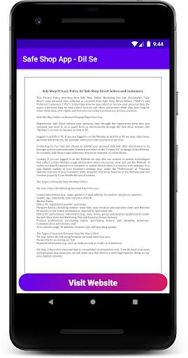 Safe Shop App - Dil Se screenshot 4
