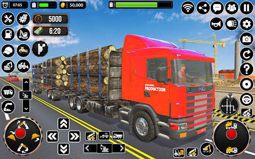 Real Construction Excavator 3D screenshot 7