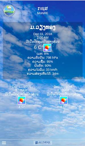 ອາກາດລາວ screenshot 1