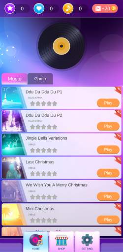 Blackpink Piano : Kpop Dream Piano Tiles Game! screenshot 1