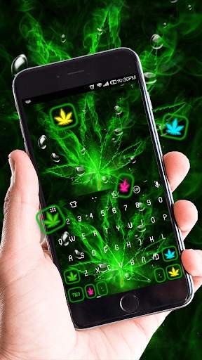 Weed Rasta Keyboard 1 تصوير الشاشة