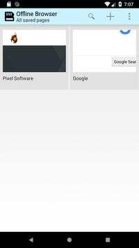 Offline Browser screenshot 1