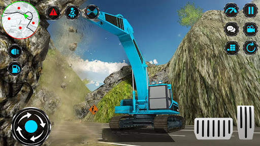 Heavy Excavator Rock Mining screenshot 5
