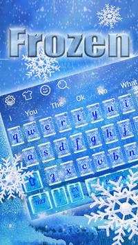 Frozen Snowflake Keyboard screenshot 1