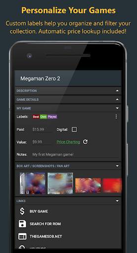 Gamers Database Pro screenshot 4