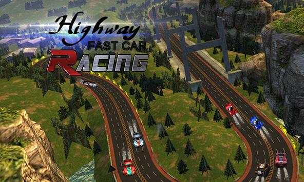Highway Fast Car Racing screenshot 1